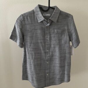 Kohl's Boy’s Lavish Gray Button-Up Shirt
